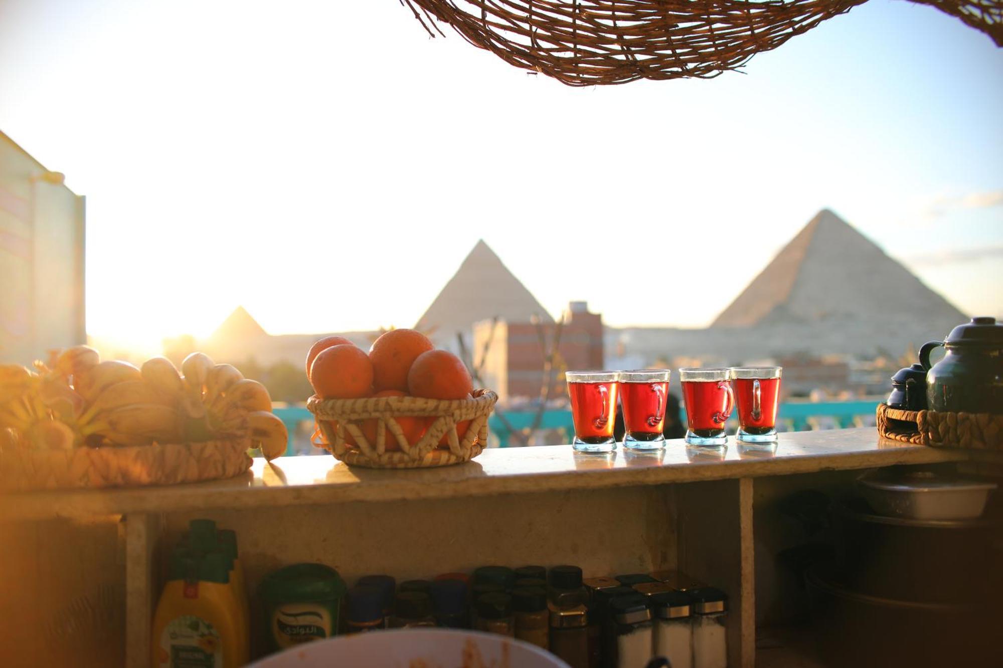 Pyramids Temple Guest House Kafret el-Gabal Exterior foto