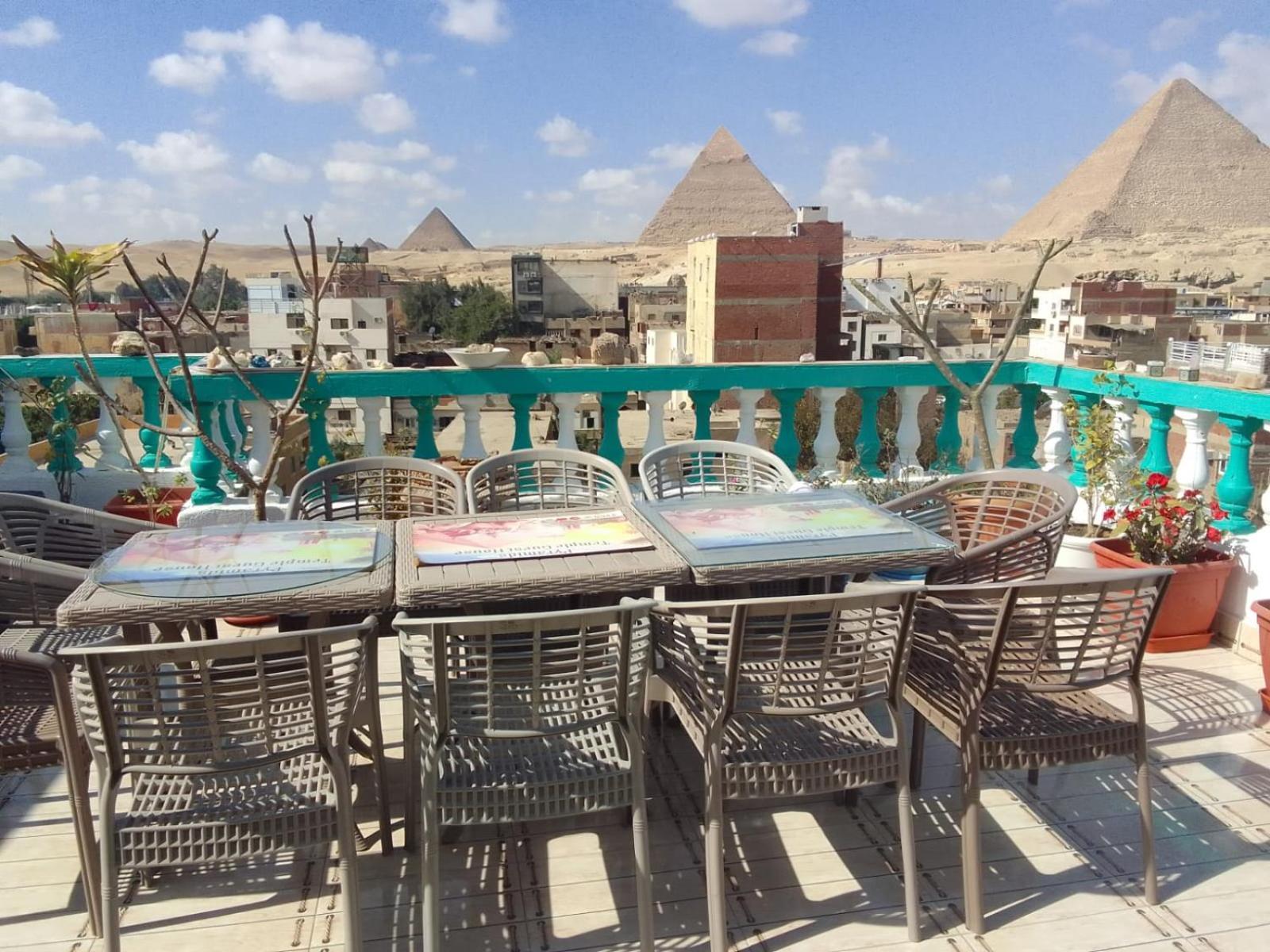 Pyramids Temple Guest House Kafret el-Gabal Exterior foto