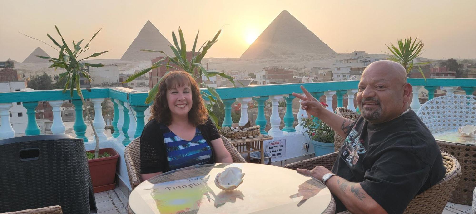 Pyramids Temple Guest House Kafret el-Gabal Exterior foto