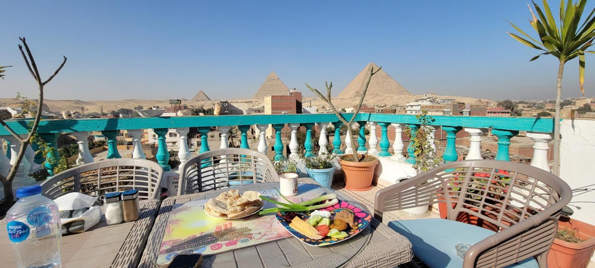 Pyramids Temple Guest House Kafret el-Gabal Exterior foto