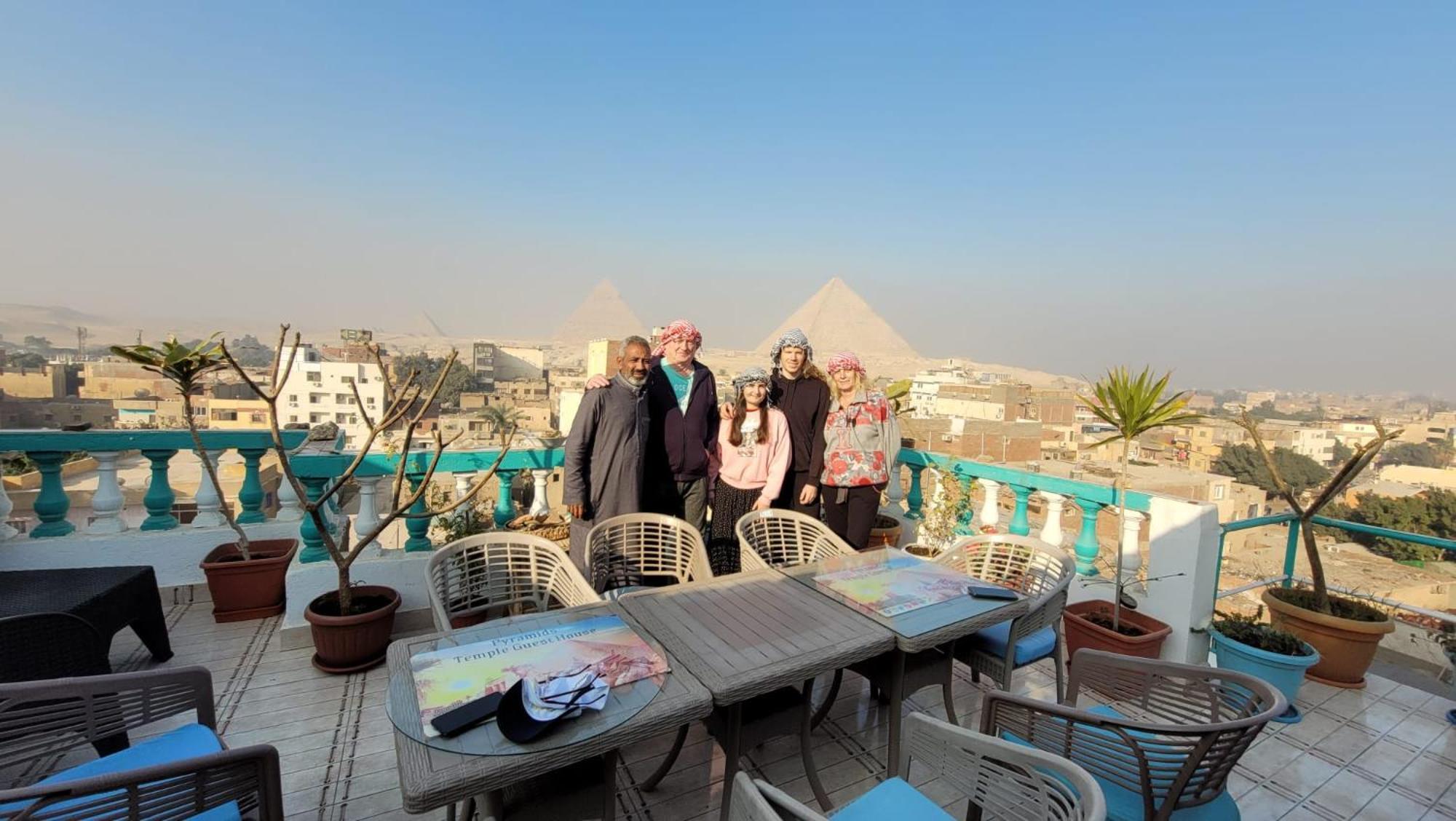 Pyramids Temple Guest House Kafret el-Gabal Exterior foto