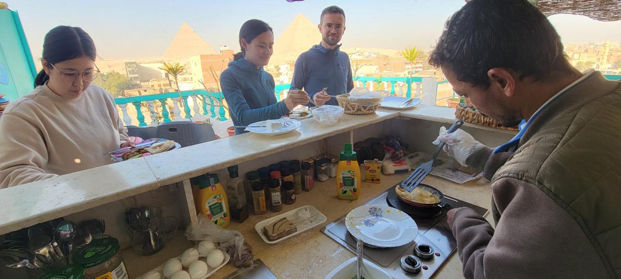 Pyramids Temple Guest House Kafret el-Gabal Exterior foto