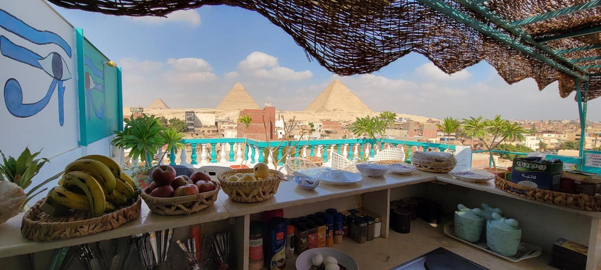 Pyramids Temple Guest House Kafret el-Gabal Exterior foto