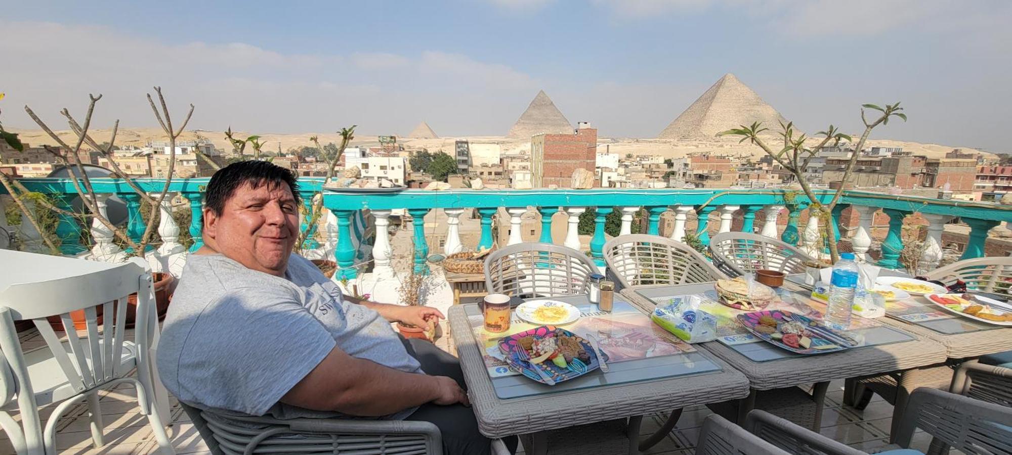 Pyramids Temple Guest House Kafret el-Gabal Exterior foto