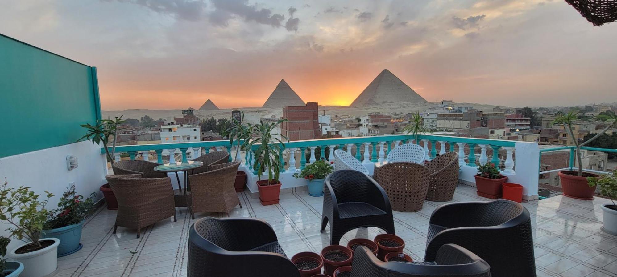 Pyramids Temple Guest House Kafret el-Gabal Exterior foto