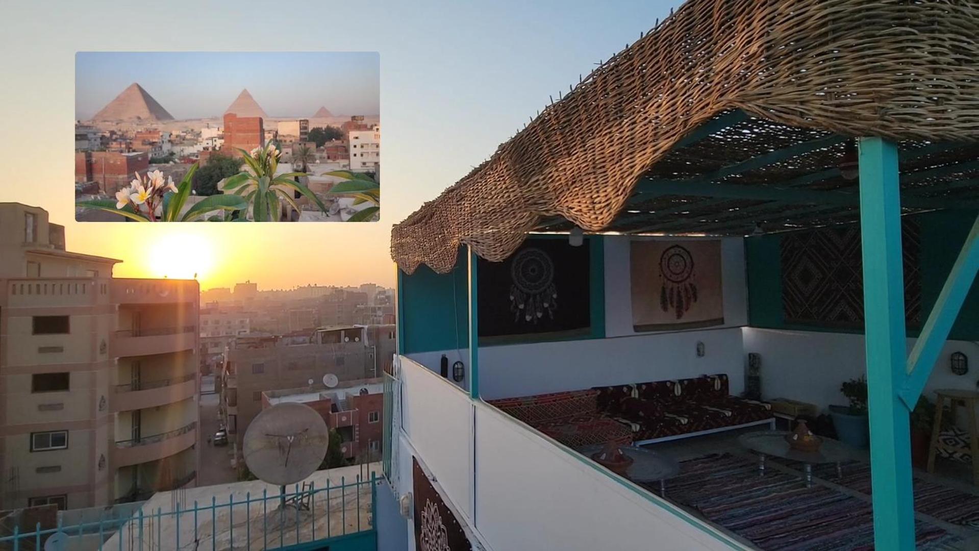 Pyramids Temple Guest House Kafret el-Gabal Exterior foto